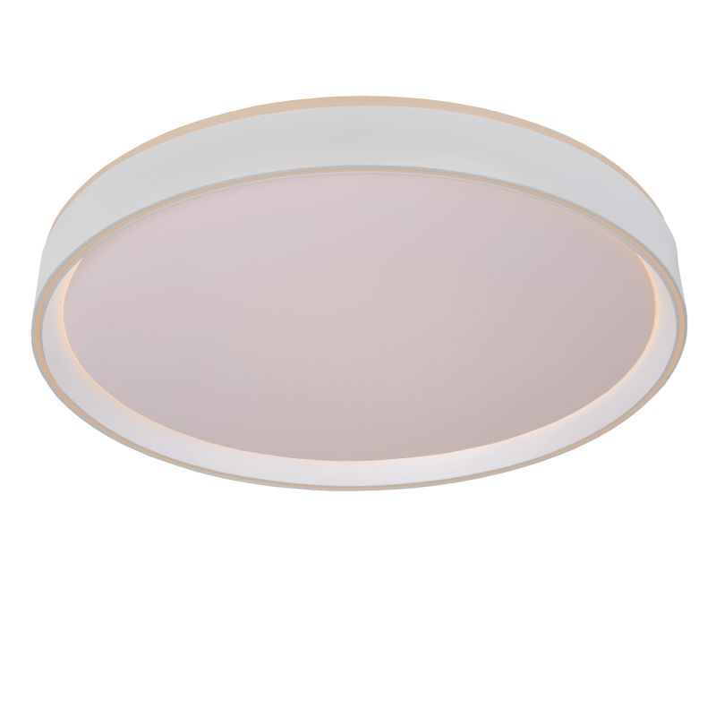 Lucide NURIA - Zapustené stropné svietidlo - Ø 50 cm - LED Dim. - 1x36W 2700K - 3 StepDim - Biela